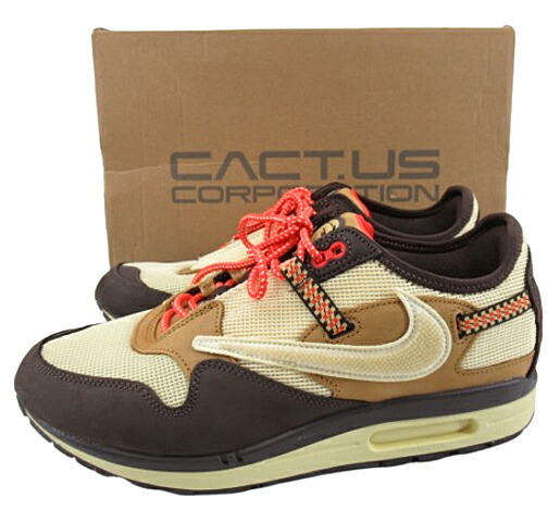 【中古】NIKE×Travis Scott “ナイキ×トラヴィススコット” AIR MAX 1 \