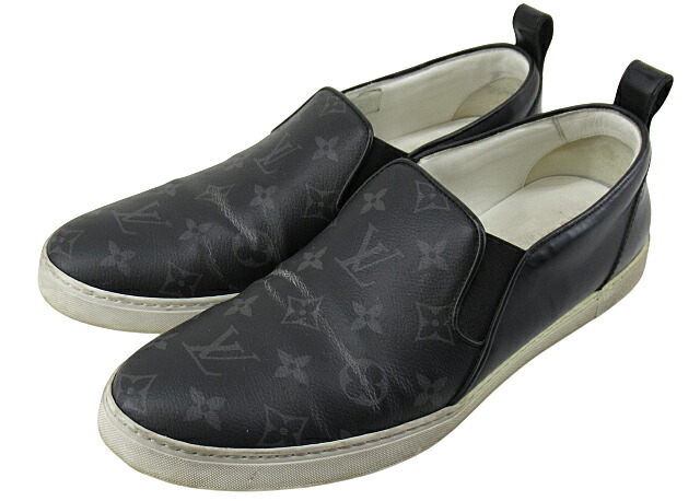 楽天市場】LOUIS VUITTON ルイ・ヴィトン/スリッポン/モノグラム