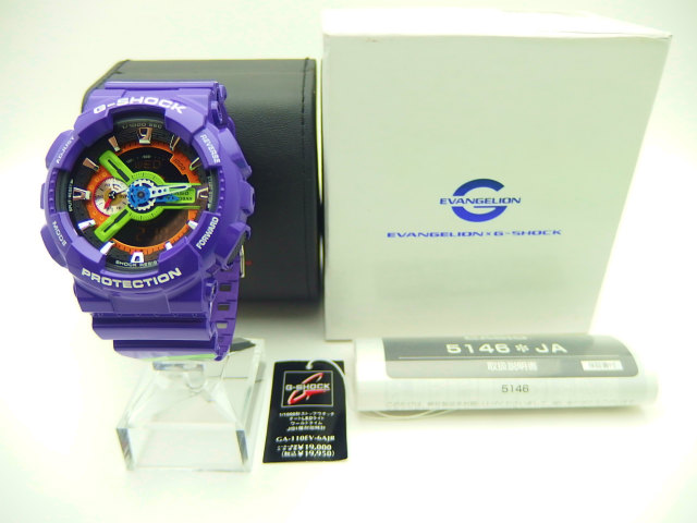パーティを彩るご馳走や エヴァンゲリオン初号機モデル G-SHOCK GA-110EV-6AJR - 腕時計(デジタル)