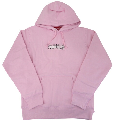 パーカー・フーディ Supreme / Bandana Box Logo Hooded Sweatshirts Pink Supreme シュプリーム 19FW Bandana Box Logo Hooded Sweatshirt