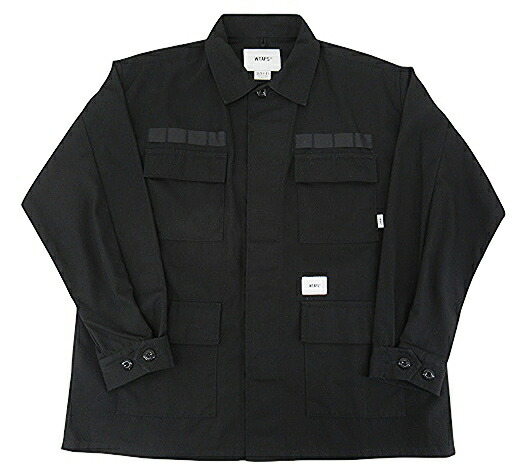 WTAPS ダブルタップス 切替 ボーリング シャツ Mサイズ ブラック WTAPS ダブルタップス 切替 ボーリング シャツ Mサイズ ブラック
