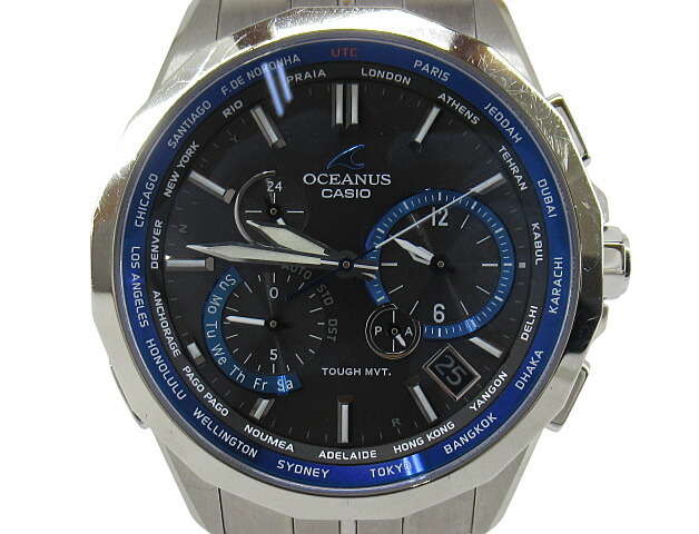 楽天市場】CASIO【カシオ】OCW-S2400 オシアナス・マンタ 腕時計