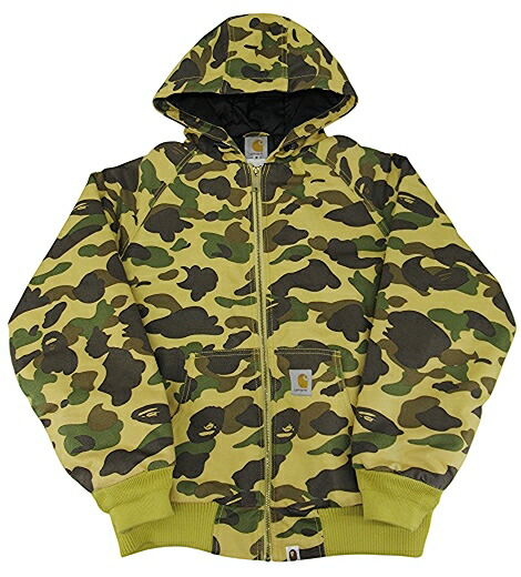 楽天市場】A BATHING APE × CARHARTT アベイシングエイプ