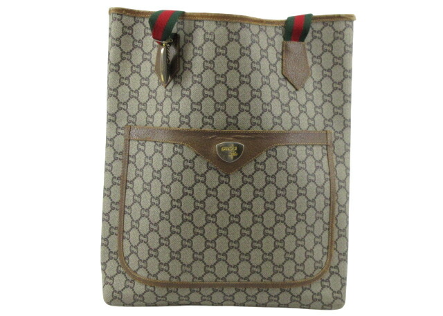 【証明書付き】GUCCI PLUS トートバッグ 楽天市場】【中古】 グッチプラス GUCCI PLUS シェリー トートバッグ
