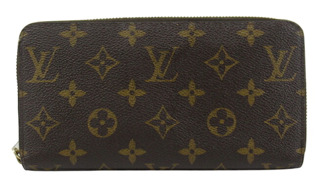 【中古】LOUIS VUITTON “ルイヴィトン” モノグラム ジッピー・ウォレット ラウンドファスナー ロングウォレット 長財布 M60017 ブラウン系【鹿児島店】