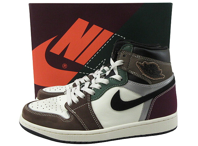 【中古】NIKE “ナイキ” AIR JORDAN 1 RETRO HIGH OG \"HAND CRAFTED\"" エアジョーダン 1 レトロ ご機嫌 OG 御手々 クラフテッド DH3097-001 スニーカー 26.5糎【鹿児島店】"