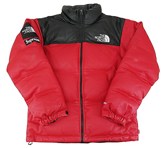 楽天市場】SUPREME x THE NORTH FACE 17aw LEATHER NUPTSE