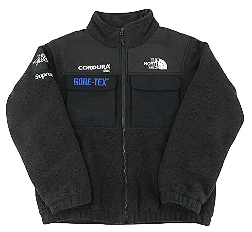 ジャケット・アウター supreme Fleece Jacket nn Supreme The North Face Bleached Denim Print Fleece Jacket
