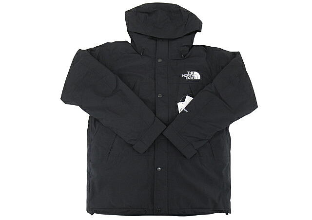 【未使用】THE NORTH FACE “ザ・ノースフェイス” Mountain Down Jacket マウンテンダウンジャケット タグ付き ND92237 サイズXL ブラック【鹿児島店】