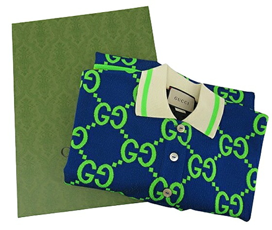 【新品・未使用品】GUCCI グッチ ポロシャツ Sサイズ　イタリア製 中古・古着通販】GUCCI (グッチ) ポロシャツ ネイビー サイズ