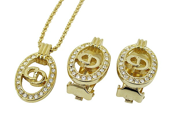 新品未使用⭐︎ディオールDior ネックレス イヤリング セットヴィンテージ 楽天市場】クリスチャンディオール Christian Dior ネックレス