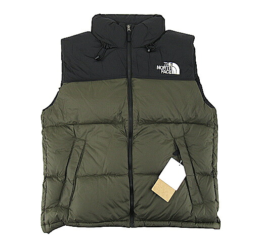 【未使用】THE NORTH FACE “ザ・ノースフェイス” Nuptse Vest ヌプシ ダウンベスト タグ付き ND92338 サイズL ニュートープ【鹿児島店】|FIVE MALL
