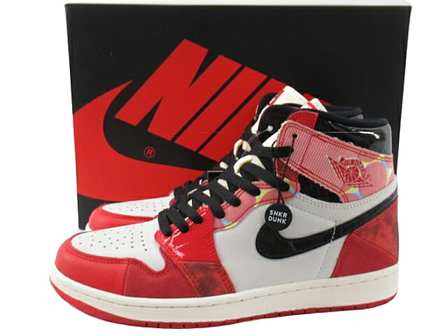【中古】NIKE×Spider-Man “ナイキ×スパイダーマン” AIR JORDAN 1 RETRO HIGH OG SP \"NEXT CHAPTER\"" エアジョーダン1 ご機嫌 ネクストチャプター DV1748-601 スニーカー 26.5糎【鹿児島店】"