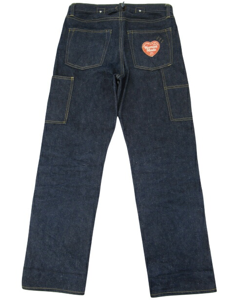 【中古】HUMAN MADE “ヒューマン” 25AW STRAIGHT DENIM PANTS PAST ストレート デニムパンツ パスト HM30PT001 サイズ30 インディゴ【鹿児島店】