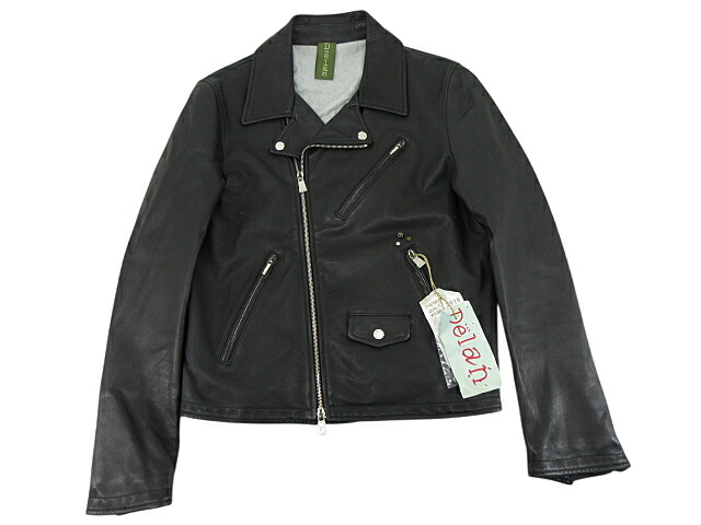 A/W DIRAIN ディレイン レザージャケット 2 楽天市場】【DIRAIN】ディレイン牛革 レザー ジップアップ