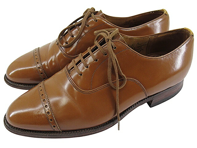 【中古】Church “チャーチ” BARCROFT 旧チャーチ 60F ラスト84 バークロフト パンチドキャップトゥ ドレスシューズ 25.0cm【鹿児島店】