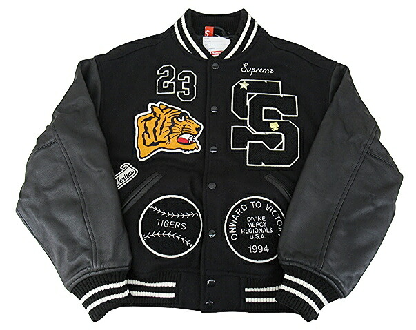 楽天市場】Supreme シュプリーム スタジャン 15AW Wool Varsity Crew