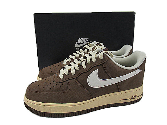 【未使用】NIKE \"ナイキ\"  AIR FORCE 1 07 \"CACAO WOW\" エアフォース1 ロー カカオワオ FZ3592-259 スニーカー サイズ26.5cm【鹿児島店】