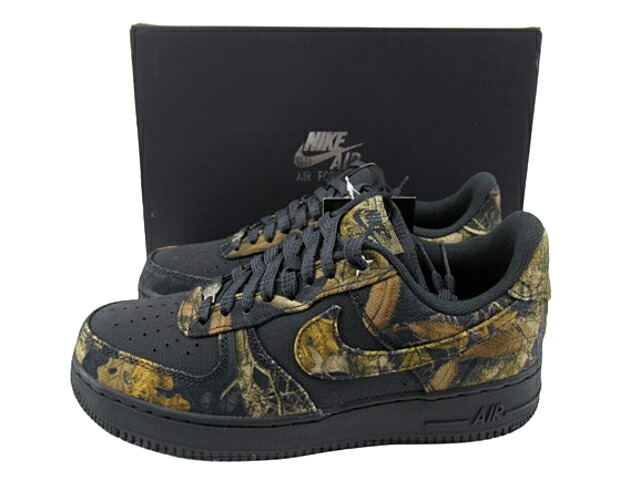 【未当て嵌める】NIKE “ナイキ” AIR FORCE 1 \u002707 \"REALTREE\"" 空軍1 置き目 本当の天然木 IH1221-001 スニーカー 25.5糎【鹿児島店】"