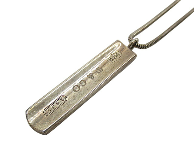 【中古】TIFFANY&Co. “ティファニー” 1837 ペンダント ネックレス アクセサリー シルバー 925【鹿児島店】|FIVE MALL