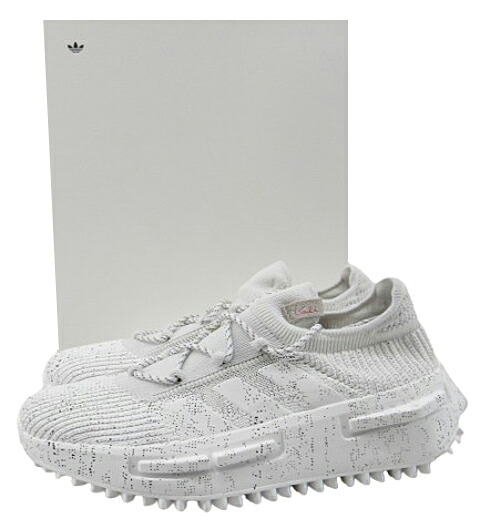 【未使用】adidas×Cari DeWitt “アディダス×カリ デウィット” NMD S1 "CRYSTAL WHITE" クリスタルホワイト IG9674 スニーカー 27.5cm【鹿児島店】|FIVE MALL