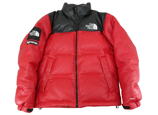楽天市場】SUPREME x THE NORTH FACE 17aw LEATHER NUPTSE