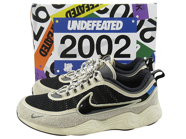 【中古】NIKE×UNDEFEATED “ナイキ×アンディフィーテッド” AIR ZOOM SPIRIDON SP \