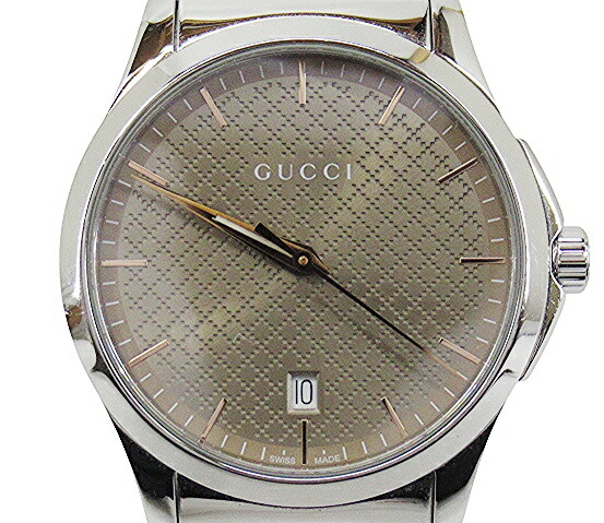 楽天市場】GUCCI グッチ 126.4 Gタイムレス クォーツウォッチ