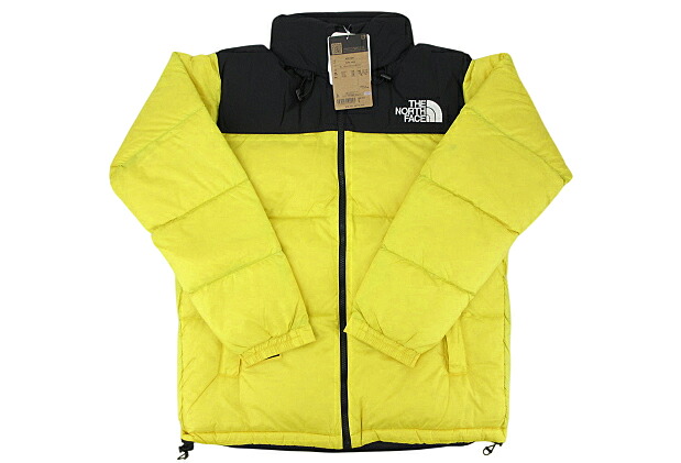 【未使用】THE NORTH FACE &ldquo;ザ・ノースフェイス&rdquo; Nuptse Jacket ヌプシ ダウンジャケット タグ付き ND91841 サイズXL ブラック&times;ライトニングイエロー【鹿児島店】｜FIVE MALL