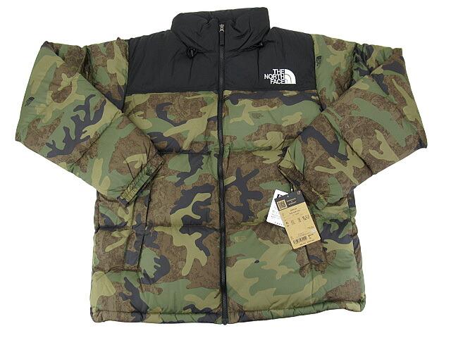 【未使用】THE NORTH FACE “ザ・ノースフェイス” Novelty Nuptse Jacket ノベルティ ヌプシ ダウンジャケット タグ付き ND92336 サイズXXL TNFカモ【鹿児島店】 23,430円