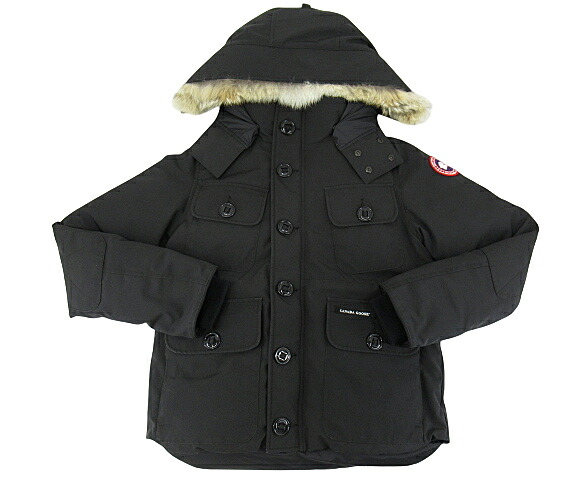 【中古】CANADA GOOSE “カナダグース” RUSSELL PARKA ラッセルパーカ コヨーテファー 落ちこむ上衣 フーディ 2301JM 大きさS 黒いこと【鹿児島店】