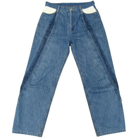 楽天市場】シュタイン・stein 22SS Leather Combination Denim Jeans