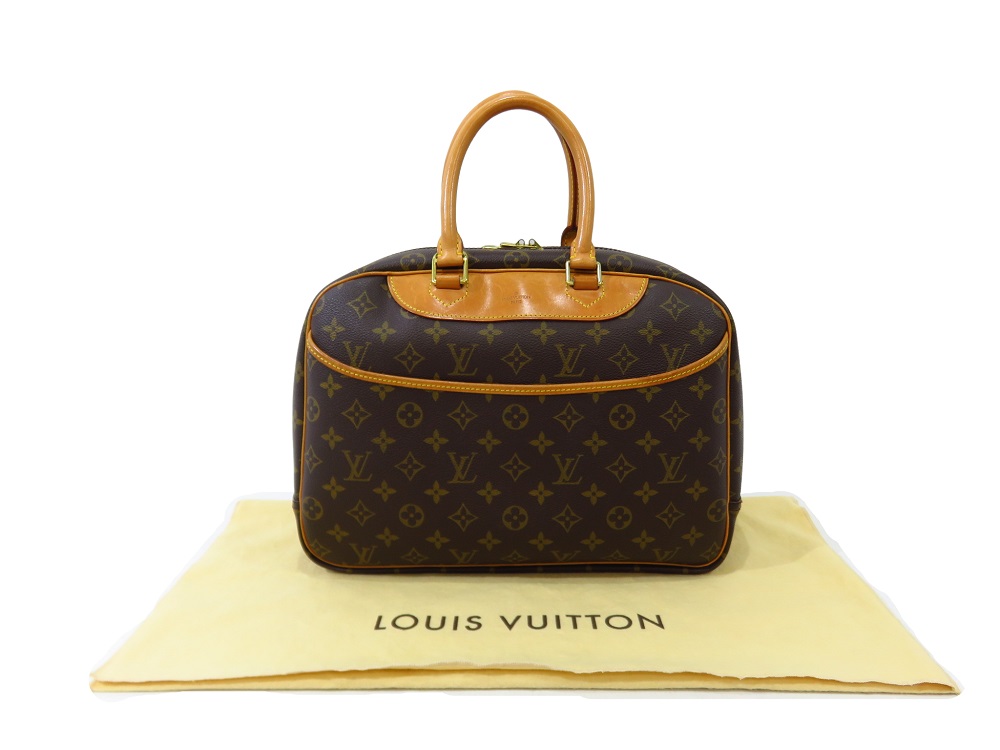 【中古】 LOUIS VUITTON ルイ・ヴィトン ドーヴィル ボーリングヴァニティ ハンドバッグ モノグラム M47270 【加治木店】