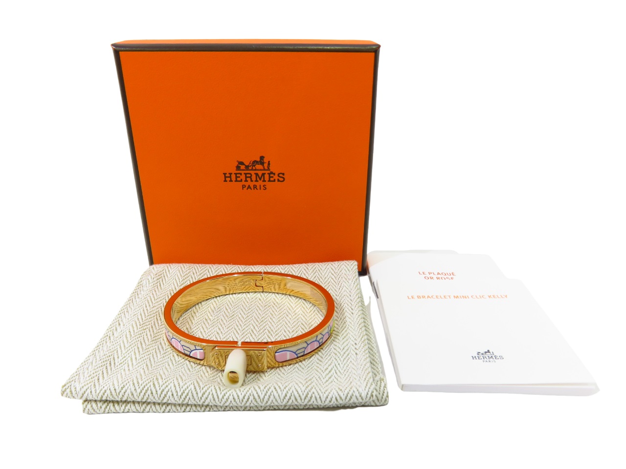 楽天市場】エルメス HERMES ミニ クリック ケリー PM クレーム