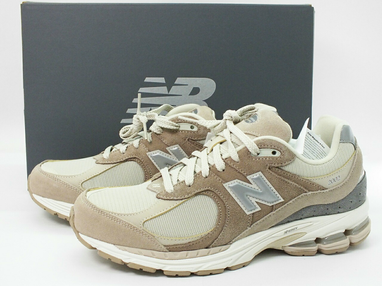 【中古】New Balance M2002RSI 27.5cm \"ニューバランス ベージュ スニーカー 靴\"【都城店/別館】
