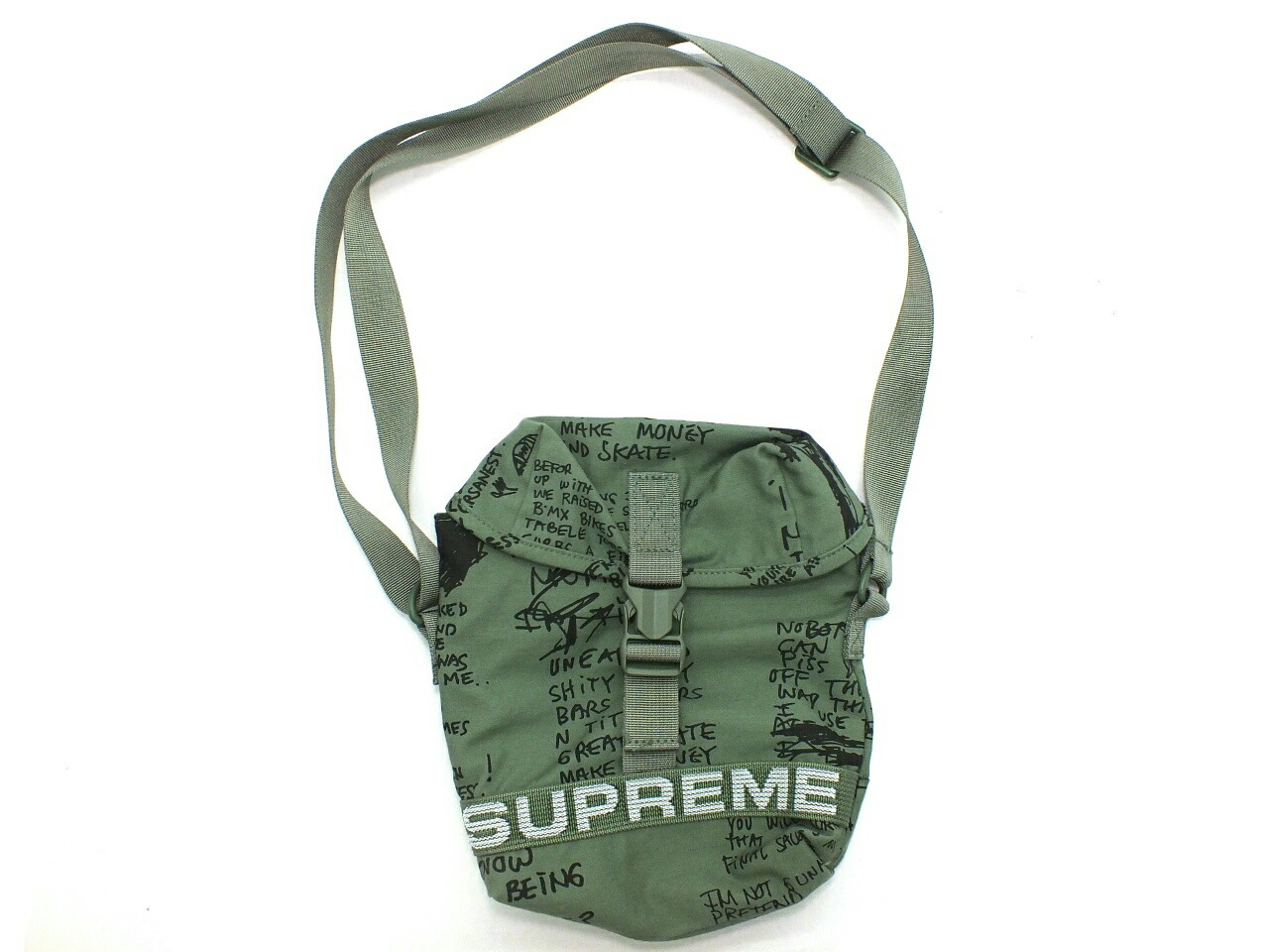 人気上昇中 国内品 Supreme シュプリーム 2023SS Field Side Bag Olive