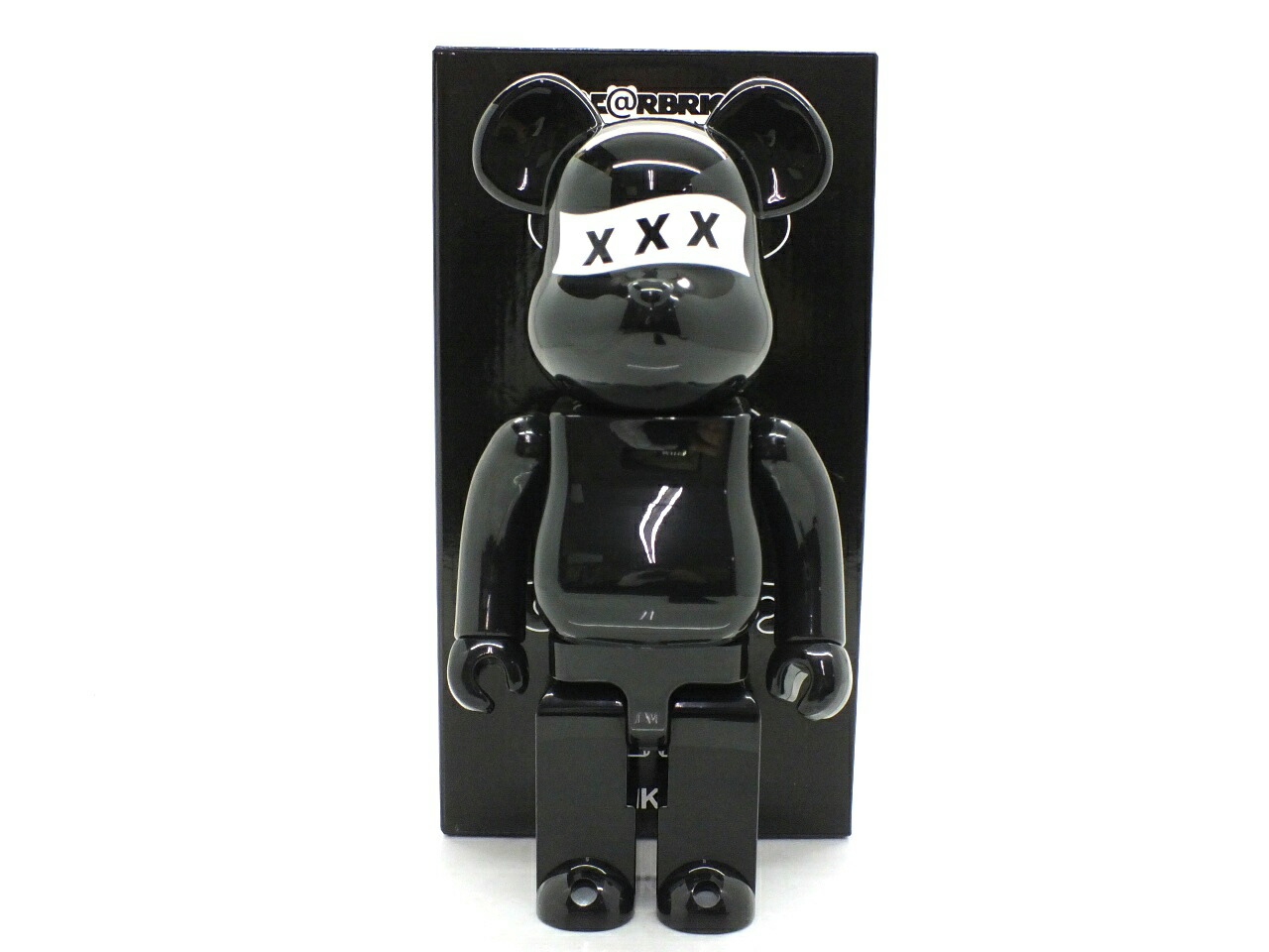 楽天市場】【中古】BE@RBRICK × GOD SELECTION XXX BLACK CLEAR 100% & 400% 