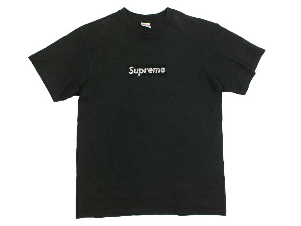 【楽天市場】【中古】Supreme×Swarovski Box Logo Tee 19SS