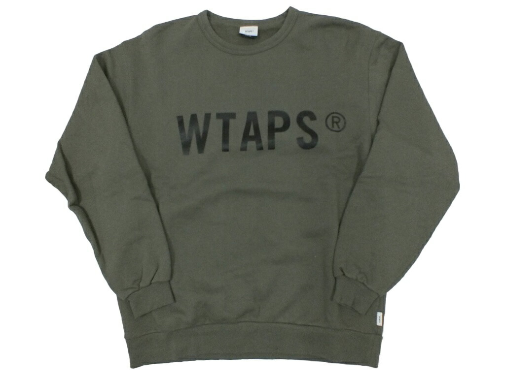 楽天市場】【中古】WTAPS 20AW KATZ CREW NECK COPO SWEATSHIRT BLACK