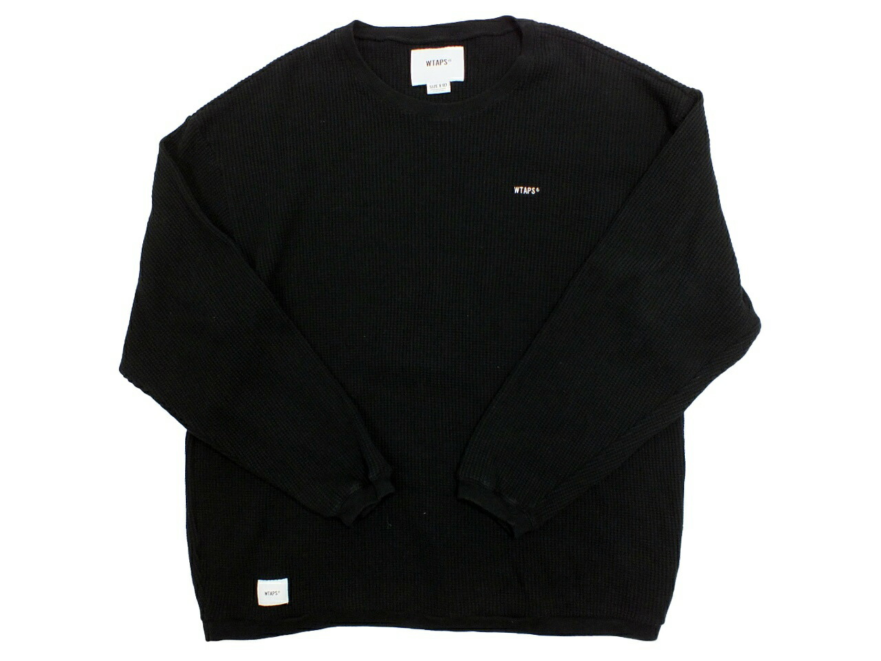 【中古】WTAPS WAFFLE LS 202ATDT-CSM23 \