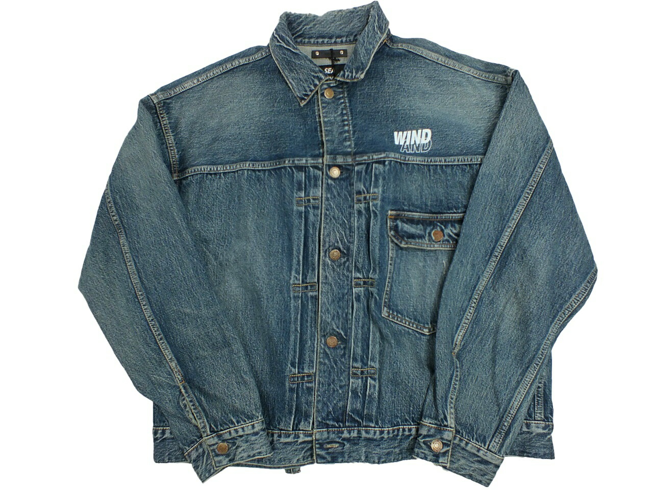 楽天市場】【中古】ウィンダンシー WIND AND SEA 21AW MINEDENIM