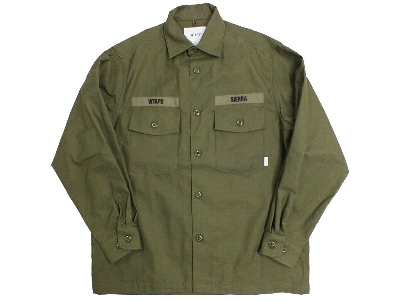 ダブルタップス WTAPS 23SS ミリタリーシャツ cliffedge_523120902