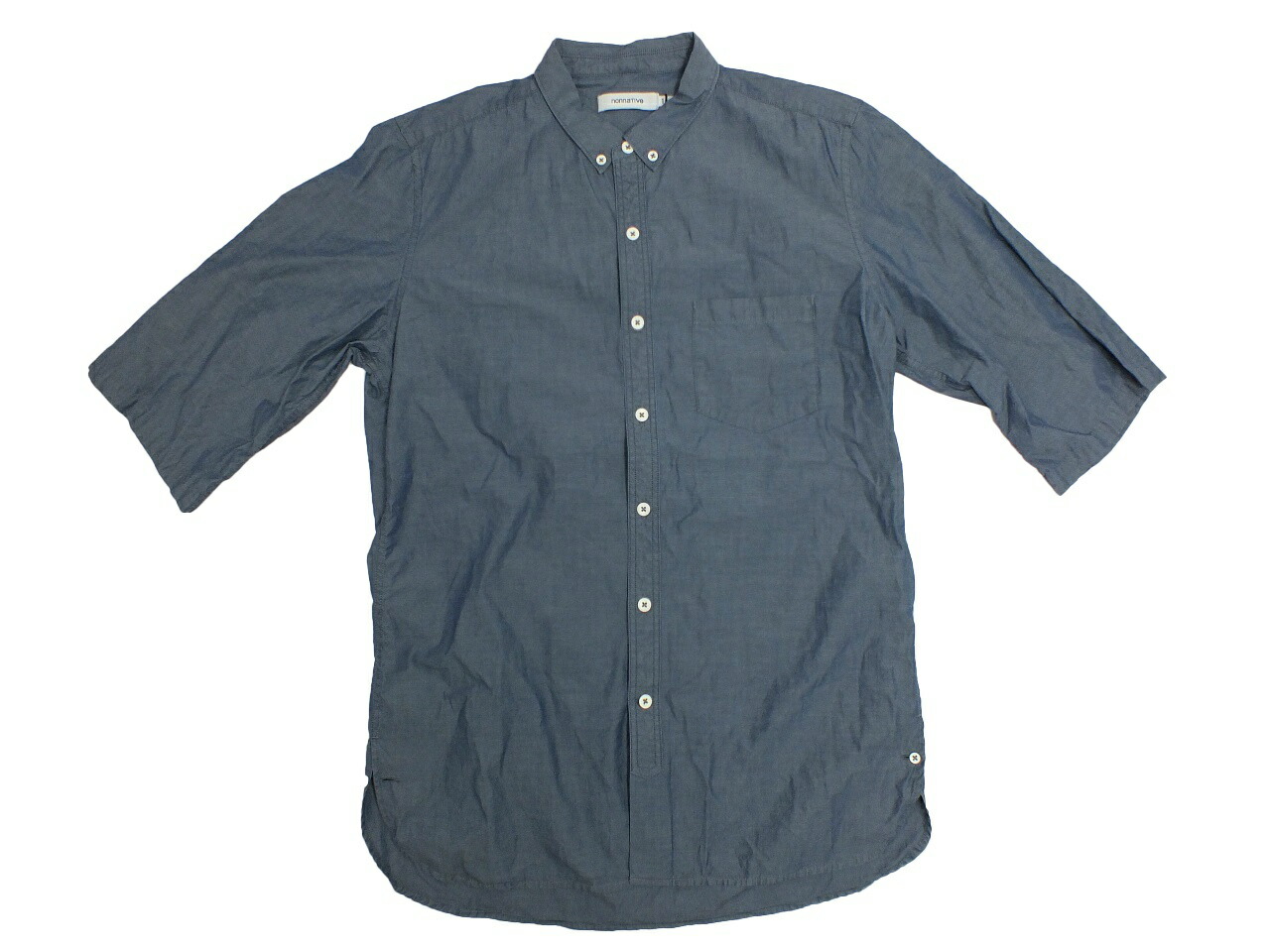 25SS nonnative リネン　半袖シャツ nonnative＞STRANGER S/S SHIRT LINEN OXFORD | MAKES ONLINE STORE
