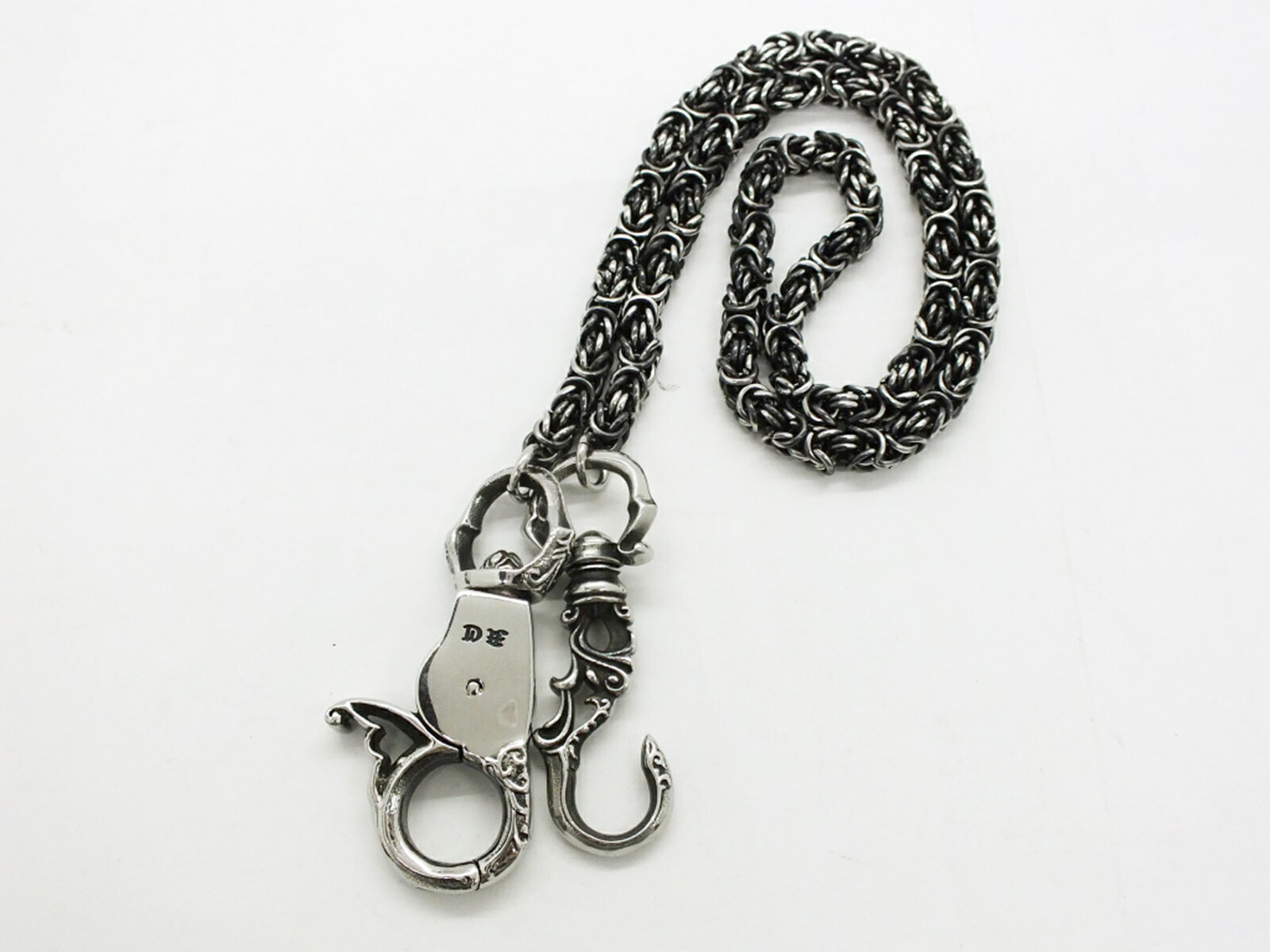 楽天市場】LARDINI【ラルディーニ】ウォレットチェーン シルバー 真珠