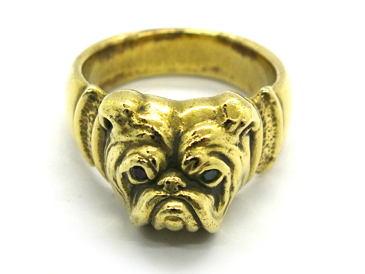 【中古】PEANUTS＆Co. Bull Ring Brass 21号 \"南京豆相手 ブルドッグ 輪っか 指環 金管楽器 金管楽器\""【都城店】"