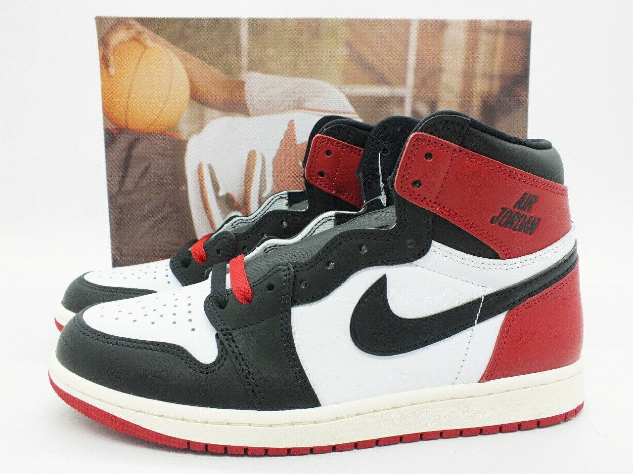 【未使用】NIKE AIR JORDAN 1 RETRO HIGH OG "Black Toe Reimagined" DZ5485-106 26cm "ナイキ エアジョーダン1 レトロ ハイ OG ブラックトゥリイマジンド スニーカー"【都城店/別館】｜FIVE MALL