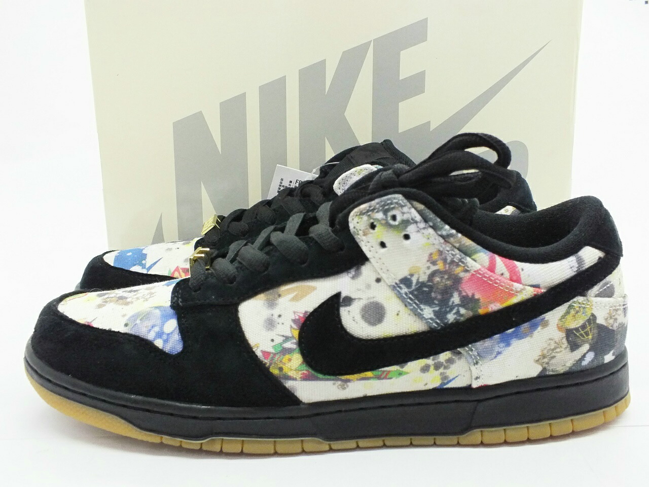楽天市場】Supreme 2023 NIKE SB DUNK HIGH OG QS RAMMELLZEE 27.5cm
