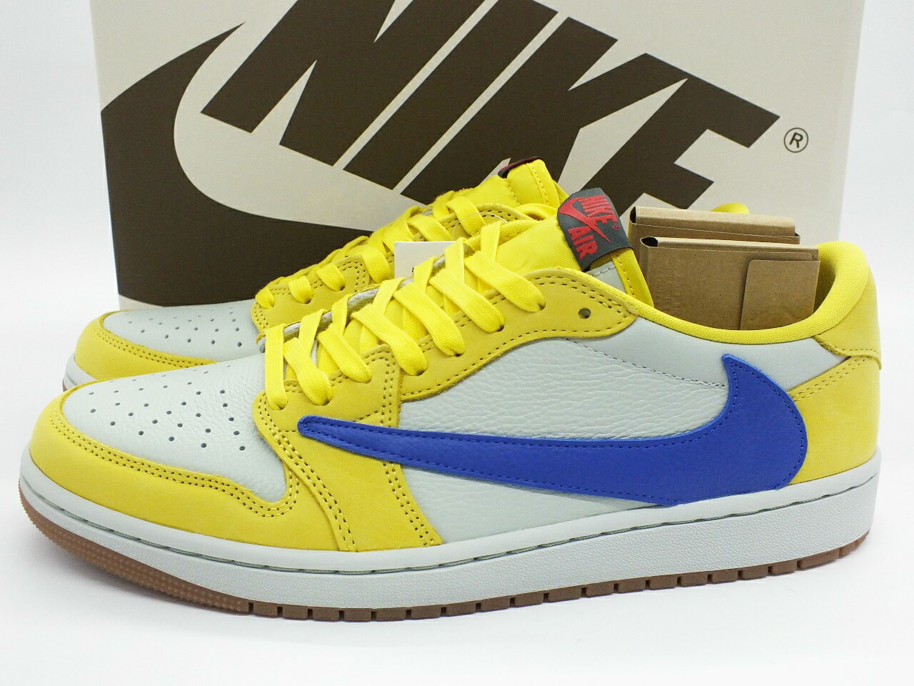 エアジョーダン 1 x Travis Scott 【新品未使用】 Travis Scott × Nike PS Air Jordan 1 Low OG 