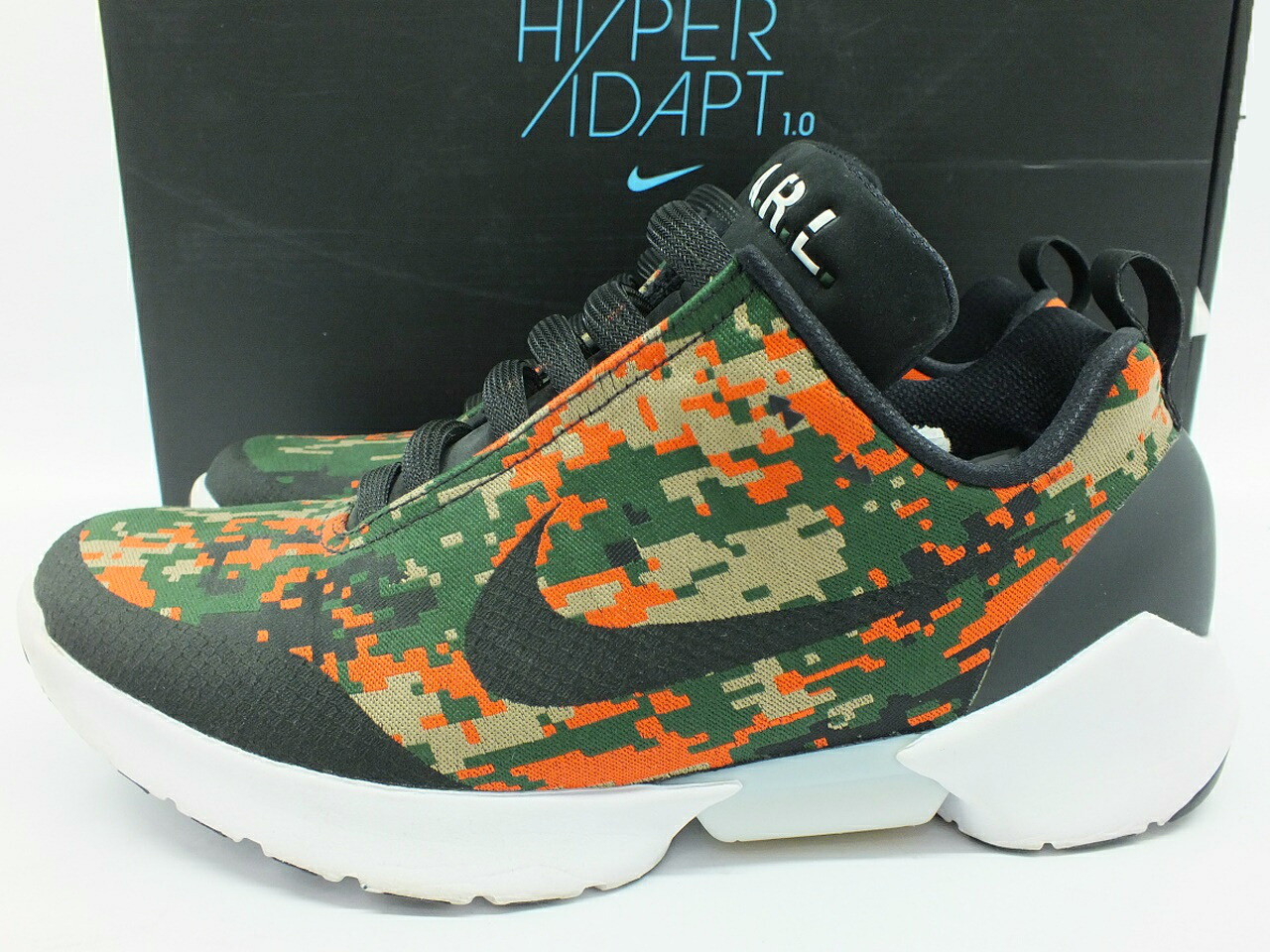 【中古】NIKE HYPERADAPT 1.0 \"TEAM ORANGE\"" AH9389-005 29糎 \""ナイキ ハイパーアダプト1.0 スニーカー\""【都城店】"