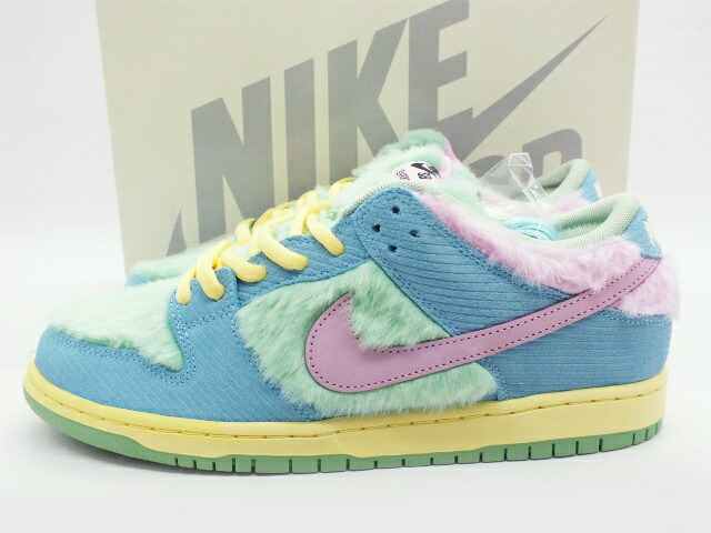 【中古】ナイキ NIKE × VERDY SB DUNK LOW PRO QS VISTY BLUE GAZE AND ENAMEL GREEN 26cm FN6040-400 ▲■240923 楽天市場】VERDY Nike SB Dunk Low Pro QS Visty Blue Gaze and Enamel